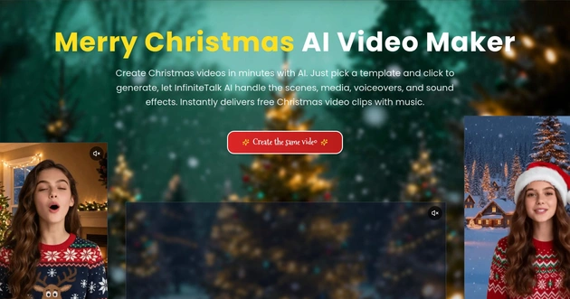 Merry Christmas AI Video Maker