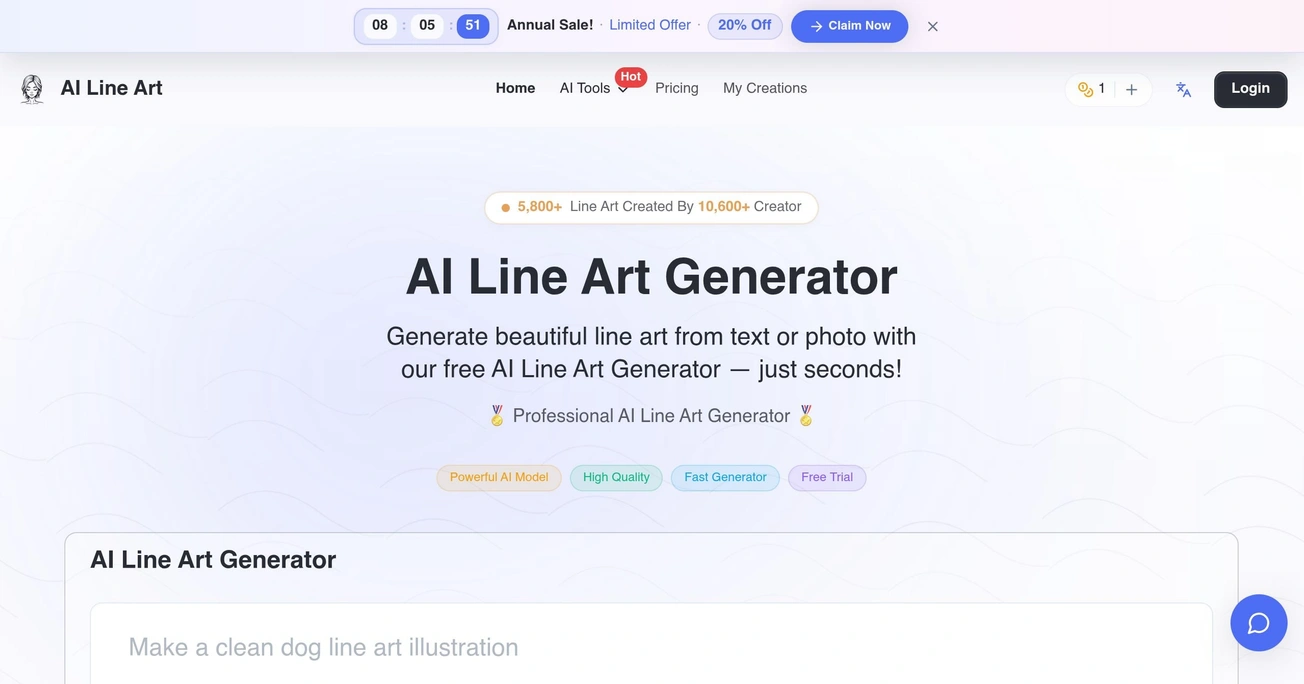 AI Line Art