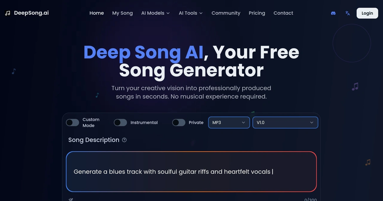 DeepSong AI