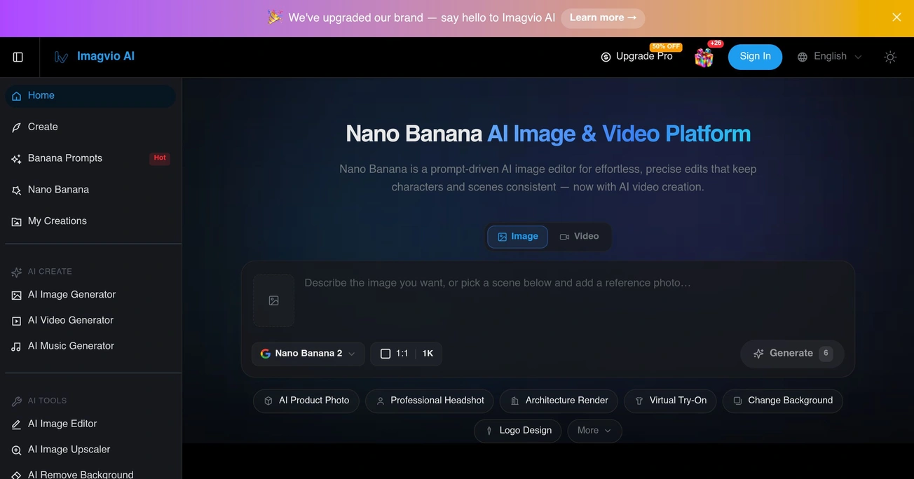 Imagvio AI
