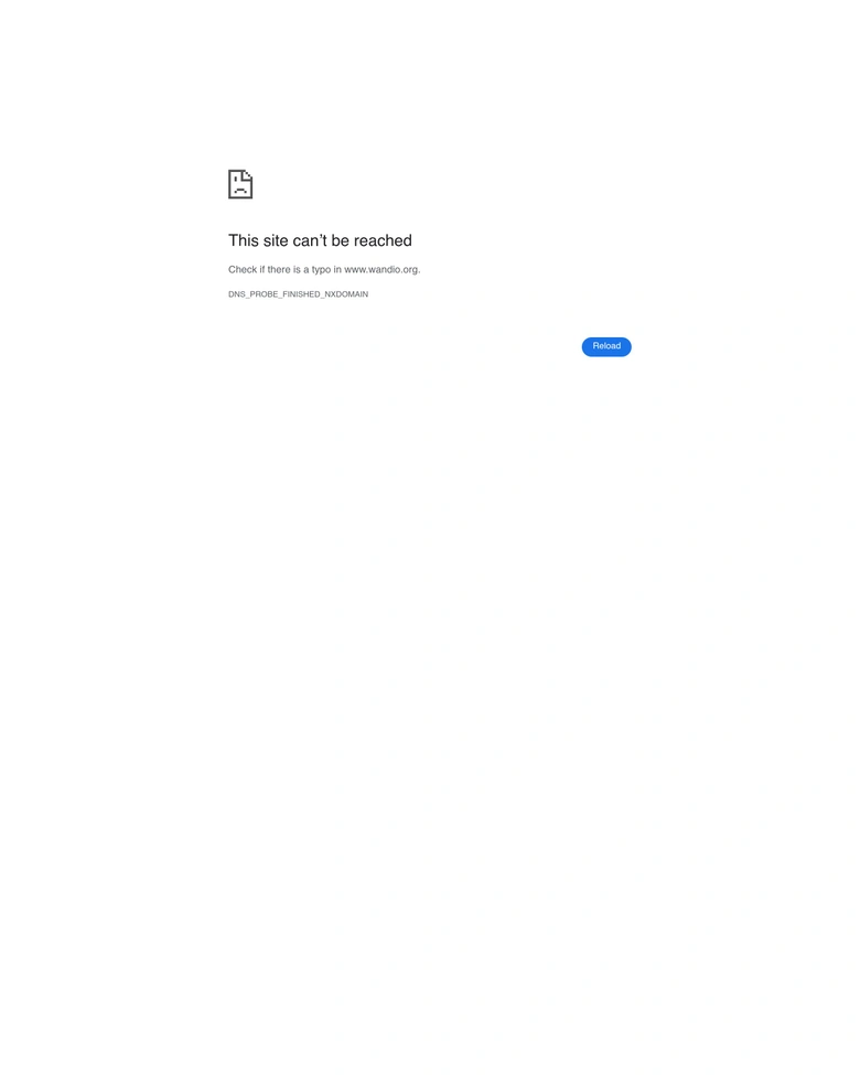 Wandio — landing page